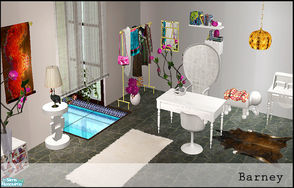 Sims 2 — Barney by steffor — a studie room