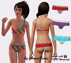 Sims 3 — Bikini swim_thong by AnnaSims2 by annasims2 — Bikini swim_thong by AnnaSims2