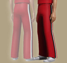 Sims 3 — William McKinley High School male cheerleader pants by ancsie18 — William McKinley High School male cheerleader