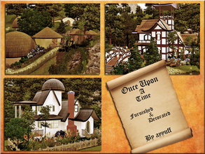 Sims 3 — Once Upon A Time by ayyuff — 3 storybook houses.. No Expansion Packs Required!
