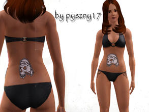 Sims 3 — Tattoo with skull by pyszny16 — 