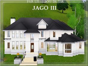 Sims 3 — Jago III by lilliebou — Hi :) Here are some details about this house: First floor: -Living room (TV, Chessboard,