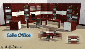 Sims 3 — Sella Office by BuffSumm — The next part to the Sella-Series: The Office :) Please contact me if you have