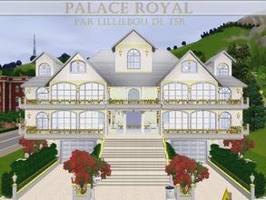 Sims 3 — Palace Royal by lilliebou — Hi! :) Here are some details about this expensive villa/castle: First floor: