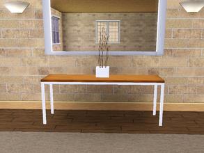 Sims 3 — Coffee Table by lilliebou — Hi :) This coffee table is two tiles wide and costs 250 Simoleons. Two parts