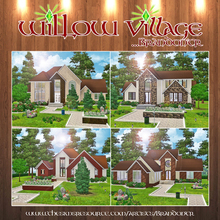 Sims 3 — Willow Village *LOT SET* by brandontr — BrandonTR at TSR