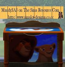 Sims 3 — Lion King Toybox by MandySA3 — Contemporary Lion King Toybox. TSRAA.
