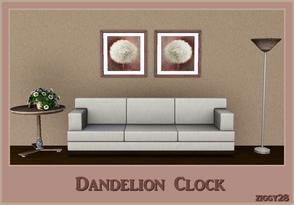 Sims 3 — Dandelion Clock  by ziggy28 — A set of two lovely paintings by the artist Elisabeth Verdonck. Cloned from the