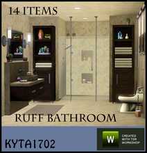 Sims 3 — Ruff bathroom by Kyta1702 — a small bathroom for relaxation.