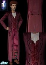 Sims 2 — 4th Doctor Who Season 18 Costume by Hordriss — Version of the costume designed by June Hudson and worn by Tom