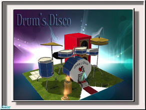 Sims 2 — Drum`s Disco by srgmls23 — One more of my collection musical instruments