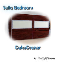 Sims 3 — BuffyASummer_Sella_Bedroom_Dresser by BuffSumm — created by BuffyASummer