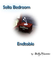 Sims 3 — BuffyASummer_Sella_Bedroom_Endtable by BuffSumm — created by BuffyASummer