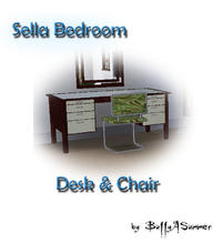 Sims 3 — BuffyASummer_Sella_Bedroom_Beautytable by BuffSumm — created by BuffyASummer