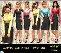 Sims 2 — Fashion Collection - part 118 - by BBKZ — Available as everyday/formal for YAs/adults. No EP required. FREE mesh
