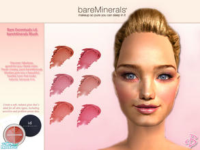 Sims 2 — i.d. bareMinerals Blush by elmazzz — Discover fabulous, good-for-you cheek color. These creamy, pure