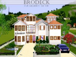 Sims 3 — Brodeck by lilliebou — Hi :) Here are some details about this house:; First floor: -Kitchen -Dining room -Living