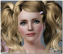 Sims 3 — June by ayyuff — Hair:not included,please see recommended item