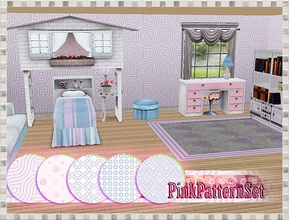 Sims 3 — V# PPS by vidia — Pink Pattern Set