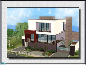 Sims 2 — Simplicity by srgmls23 — Simplicity, beautiful, modern, and charming, a perfect house for your sims...