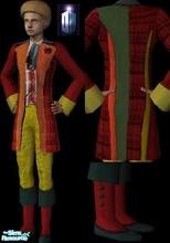 Sims 2 — 6th Doctor Who (Colin Baker) Fixed by Hordriss — Totally tasteless frock coat with mismatched trousers,