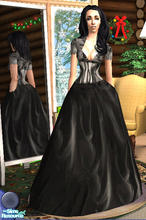 Sims 2 — Fabulous Gown by FrozenStarRo — Maybe for your Victorian goth sims?!