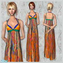 Sims 2 — Elegant - Nomadic by simal10 — Four designer gowns and a new mesh for your sims.. Have fun!