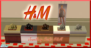 Sims 2 — Jewellery Racks H&M by billygirl — I wanted to sell jewellery in my nice H&M store, but the jewellery