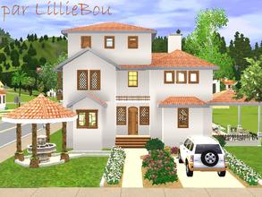 Sims 3 — Qu'est-ce tu veux qu'on Fez by lilliebou — Hi! Here are some details about this house: First floor: -Dining room