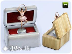 Sims 3 — Pretty Queen Music Box by SIMcredible! — by SIMcredibledesigns.com available at TSR