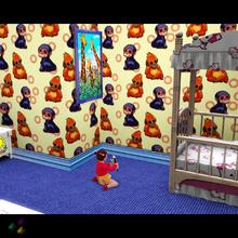 Sims 3 — Jungle Mini 05 by Flovv — Pattern made from Vuduberi's pictures. Kids will sure like it in their rooms or on