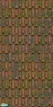 Sims 2 — Shingle Weathered Mossy by katalina — A mossy weathered shingled siding. Would look great on a witches cottage