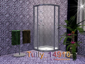 Sims 3 — Tully_14910 by matomibotaki — Pattern in red, 3 channel, to find under Tile/Mosaic.