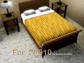 Sims 3 — Fur-28910 by matomibotaki — Pattern in 3 brown shades, 3 channel, to find under Leather/Fur.
