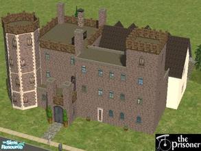 Sims 2 — Castell Deudraeth (Portmeirion / The Prisoner)  by Hordriss — A fortified medieval folly from Portmeirion in