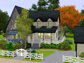 Sims 3 — The Cadiva  *NO CC* Cottage by katalina — This lovely home has absolutely NO CC so decorating and furnishing is