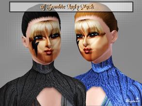 Sims 3 — Skys5_af Zombie Lady Mask by skystars5 — 