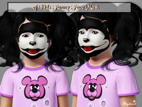 Sims 3 — Skys5_cf Kids Funny Face Mask by skystars5 — 