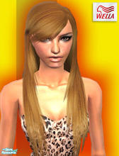 Sims 2 — Wella Shockwave - Blonde by elmazzz — Ultimate Shine SHOCKWAVE your hair with Massive Shine On. Comes in 4