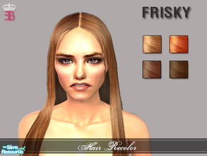 Sims 2 — Catwalk - Frisky by elmazzz — Turn heads with that tousled runway look. This lightweight spray gel gives scrunch