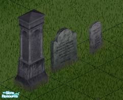 Sims 1 — Urn/Tombstone by Johnjoe4 — Just a buyable Urn/Tombstone