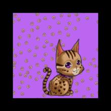 Sims 3 — Cat 05 by Flovv — Nice pattern with cat. (The original picture is from Vuduberi!)