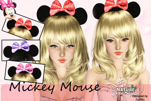 Sims 3 — Mickey headband-adult-juzhitu by juzhitu — This headband is just made by fun. I know somebody will think it's