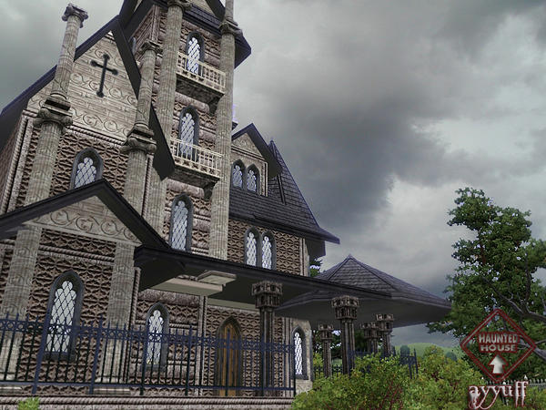 Sims 3 — The Haunted House *Furnished* by ayyuff — 30x30_fully furnished haunted house with 2 bedrooms,1bath.. No