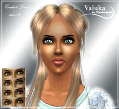 Sims 3 — Valuka's lenses mini 2 by Valuka — Valuka's lenses mini 2. 3 recolorable areas.