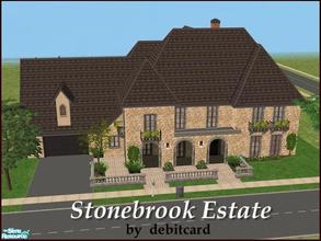 Sims 2 — Stonebrook Estate by debitcard — Your Sims will love the open-concept plan of this elegant old estate. Features