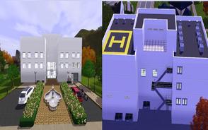 Sims 3 — Belo Medical Center by adre10 — Belo Medical Center is a fully acredited, not-for-profit community hospital.