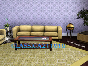 Sims 3 — Classica211010 by matomibotaki — Pattern in white, blue and light rosy, 3 channel, to find under Tile/Mosaic.