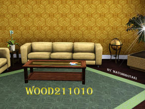 Sims 3 — Wood211010 by matomibotaki — Pattern in 3 different beige shades, 3 channel, to find under Wood.