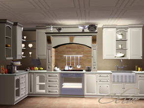 Sims 3 — Clive Kitchen by ShinoKCR — Many of you was asking for the Kitchen: Here you go! Including 3 Counters, 7